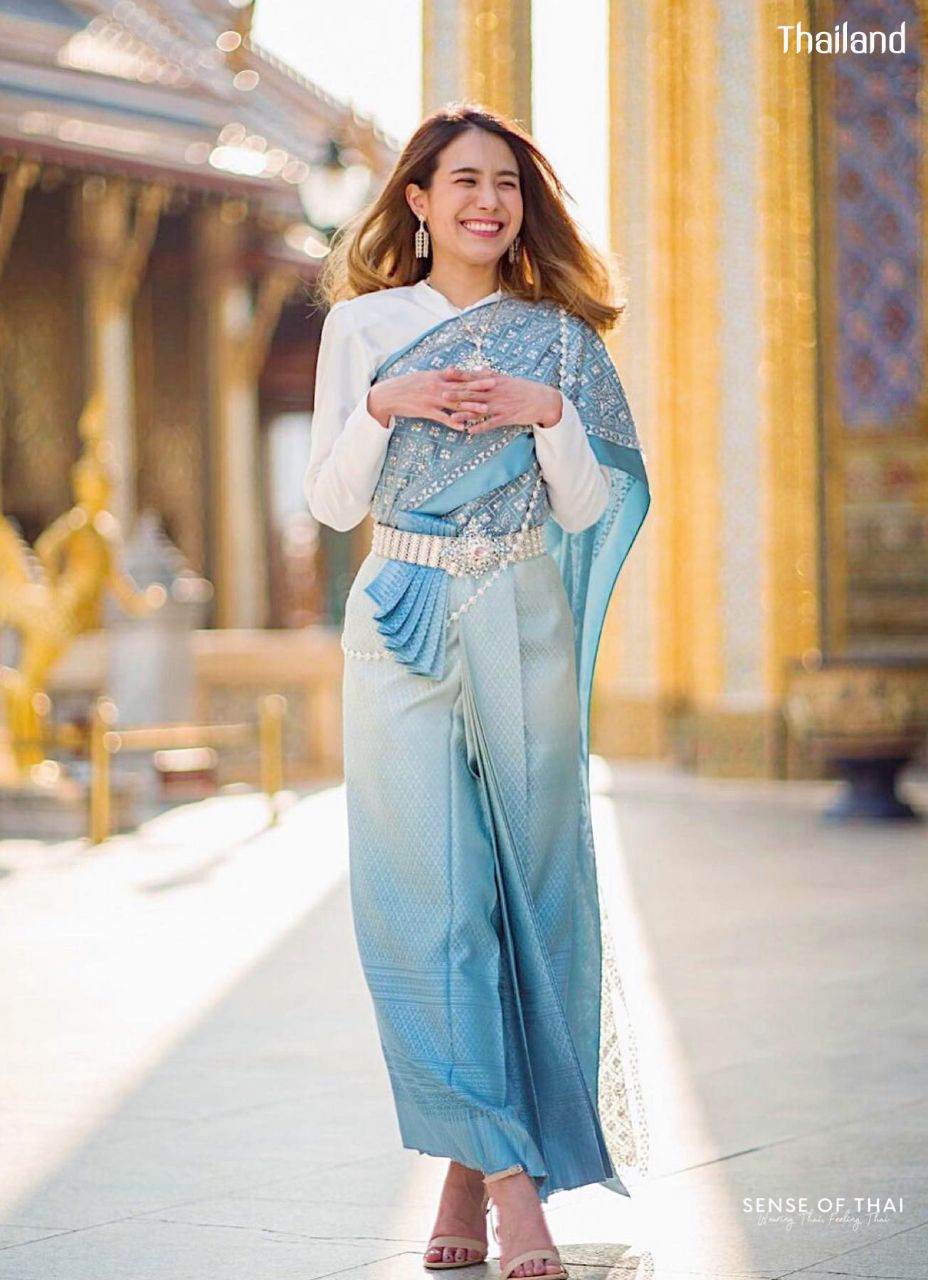 Radiant Lady in Thai National Costume | THAILAND 🇹🇭