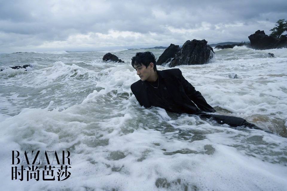 Zhu Yilong @ Harper&rsquo;s Bazaar China April 2022
