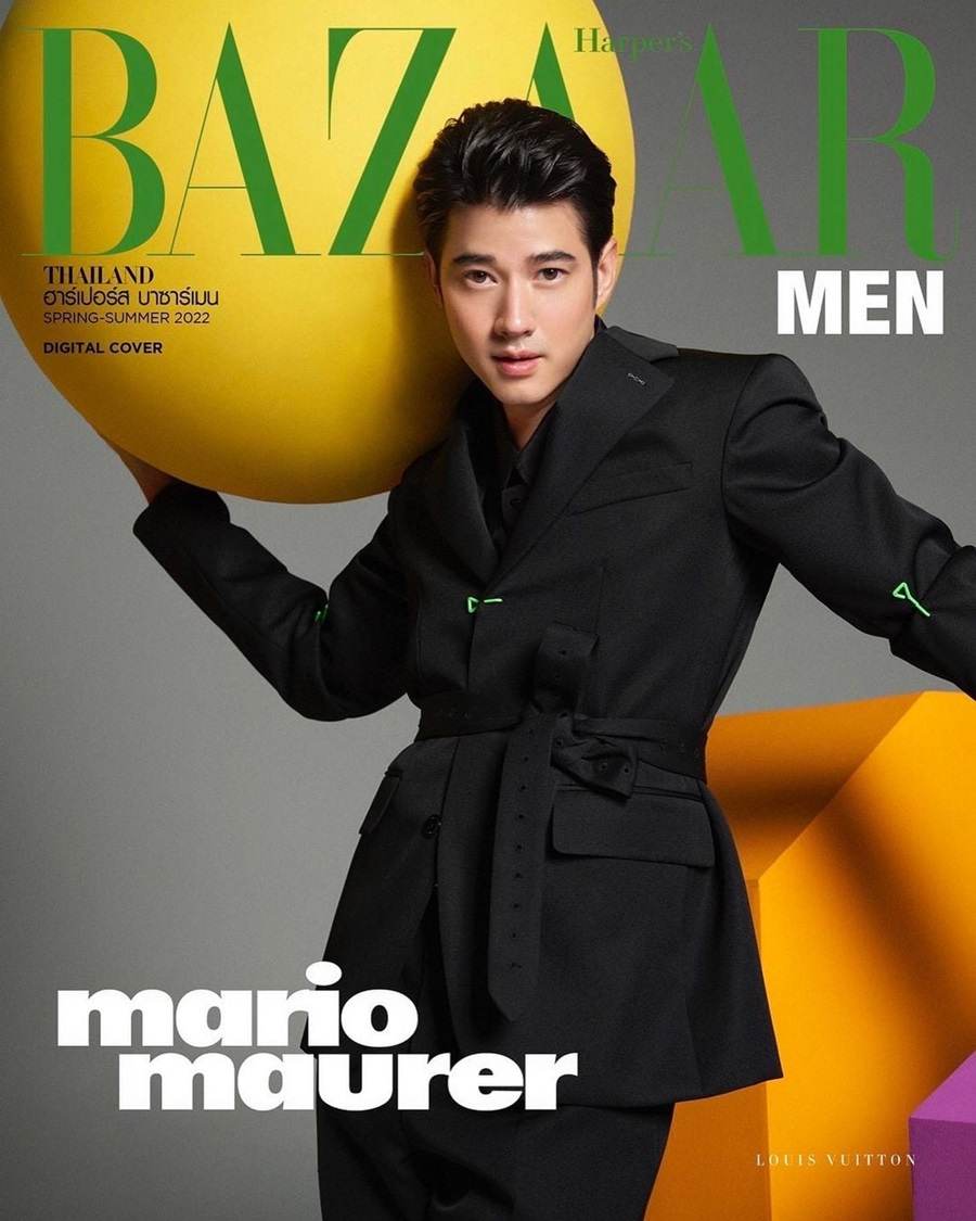 มาริโอ้ เมาเร่อ @ Harper's Bazaar Men Thailand S/S 2022