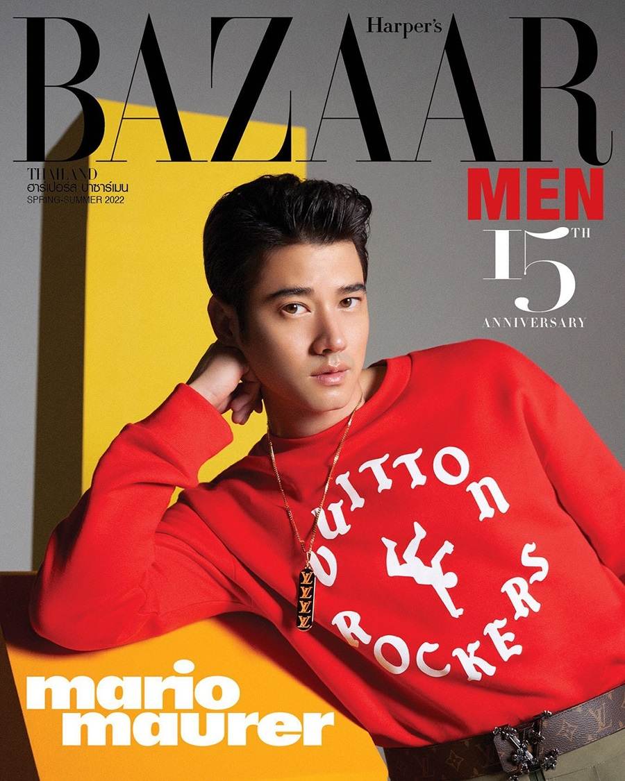 มาริโอ้ เมาเร่อ @ Harper's Bazaar Men Thailand S/S 2022