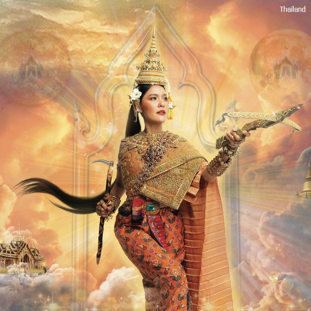 Nang Songkran 2022: Kirinee Devi or Kankinee Devi | THAILAND 🇹🇭