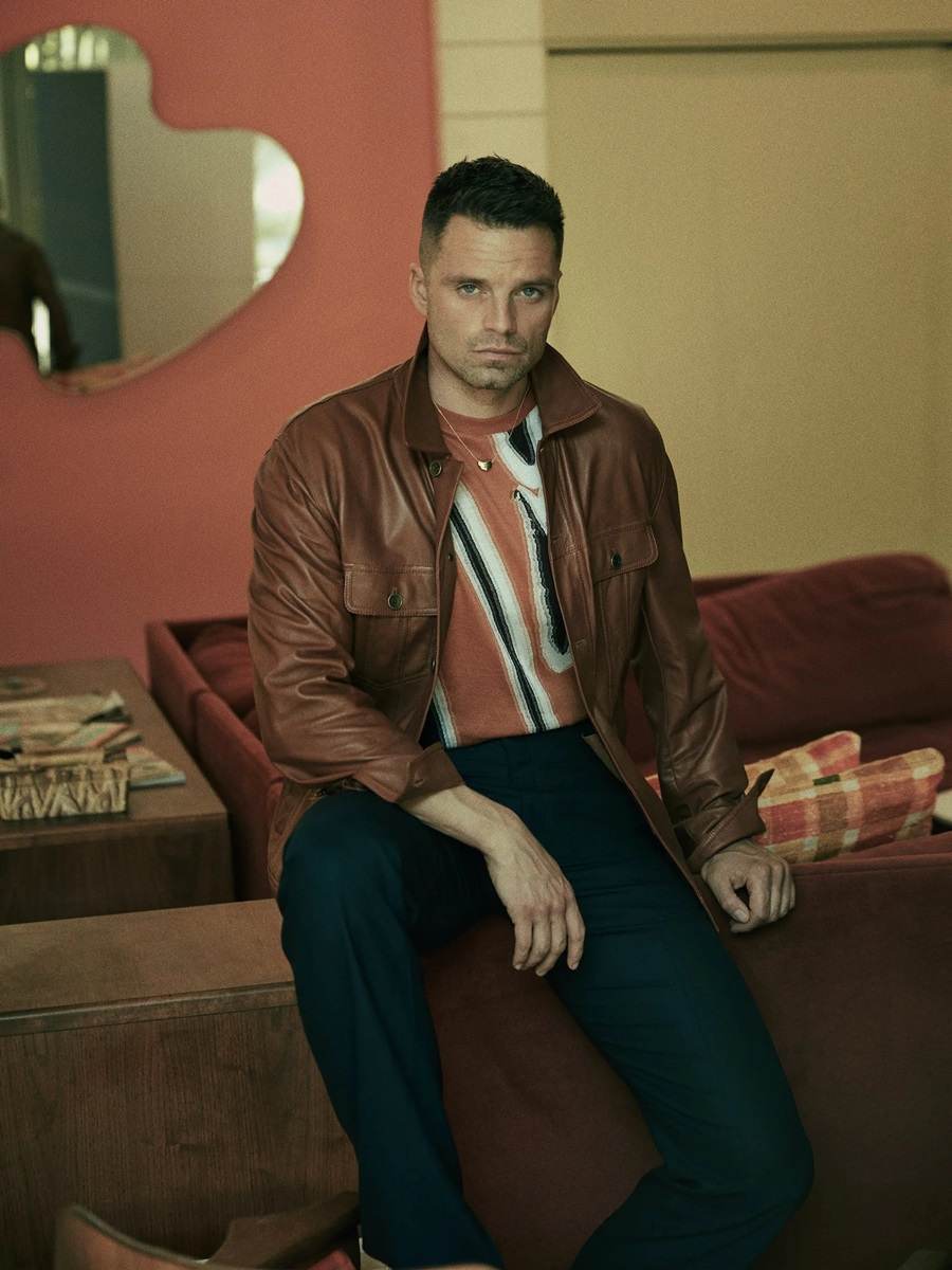 Sebastian Stan @ L&rsquo;Officiel Hommes usa Spring 2022