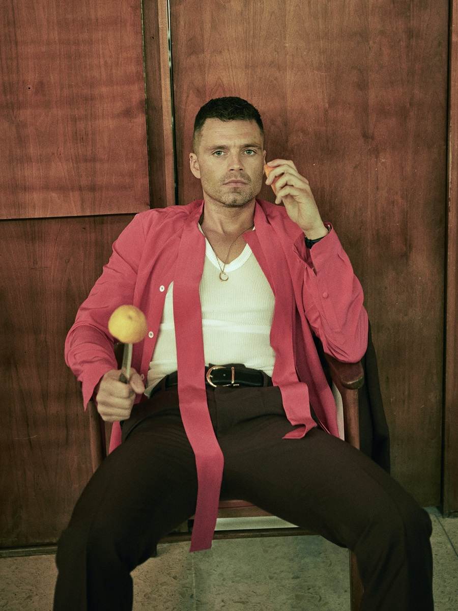 Sebastian Stan @ L&rsquo;Officiel Hommes usa Spring 2022