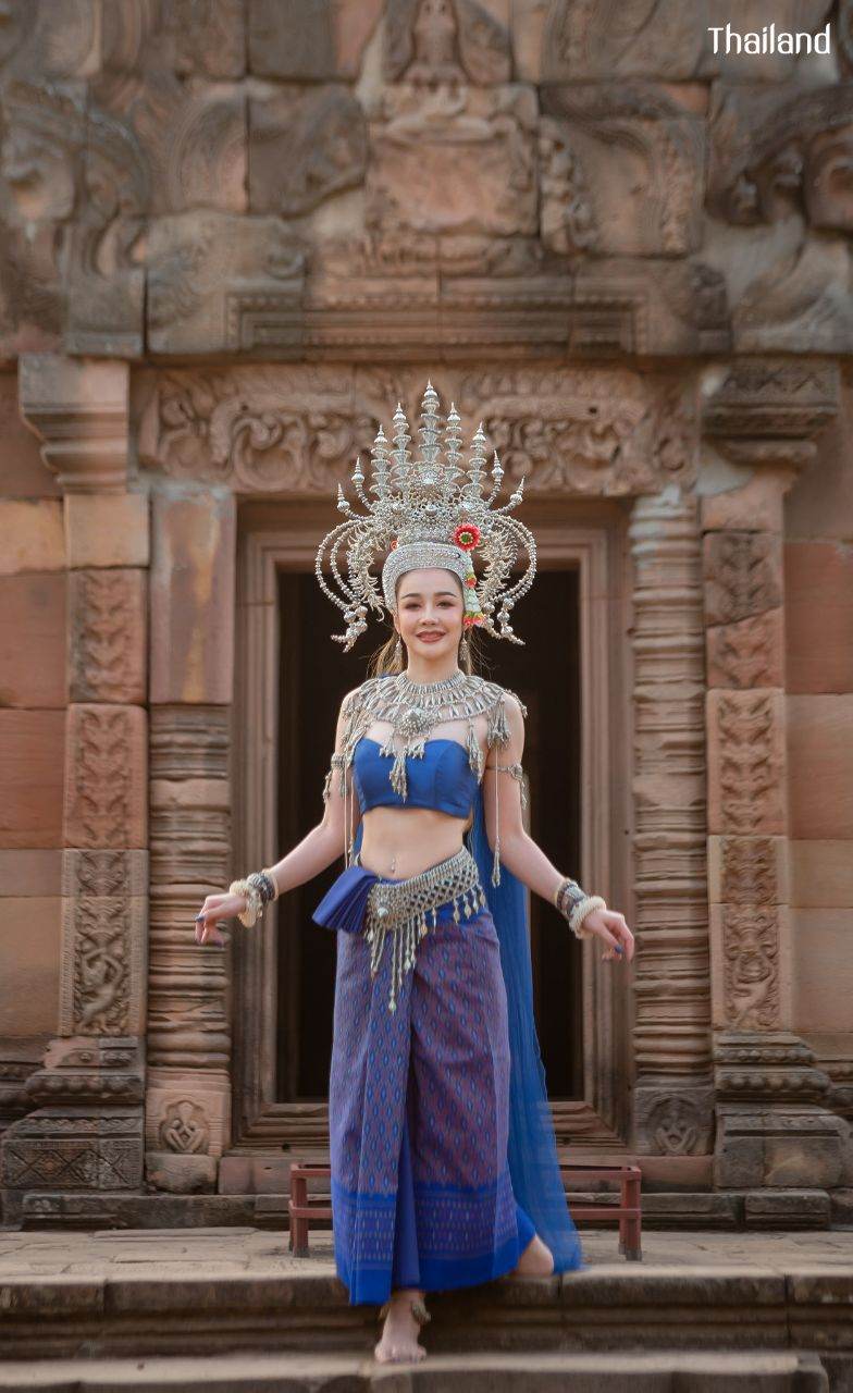 Thai Apsara at Phanom Rung Stone Castle | THAILAND 🇹🇭