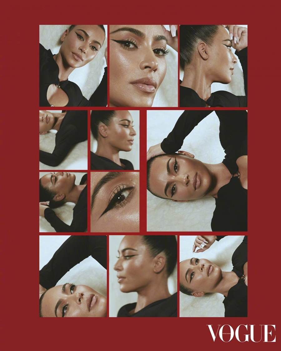 Kim Kardashian @ Vogue HK April 2022