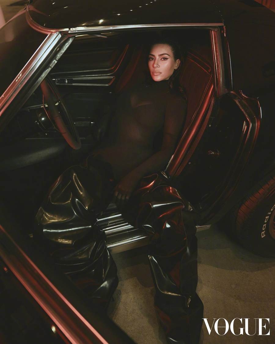 Kim Kardashian @ Vogue HK April 2022