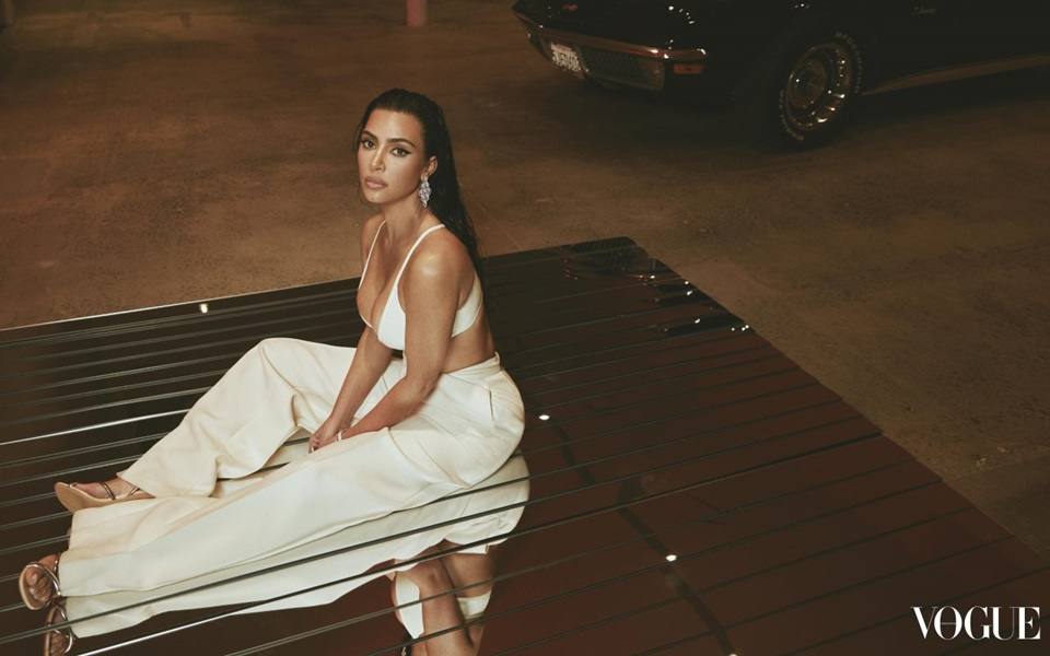 Kim Kardashian @ Vogue HK April 2022