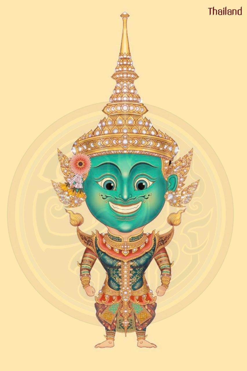Cute Character of Ramakien | THAILAND 🇹🇭