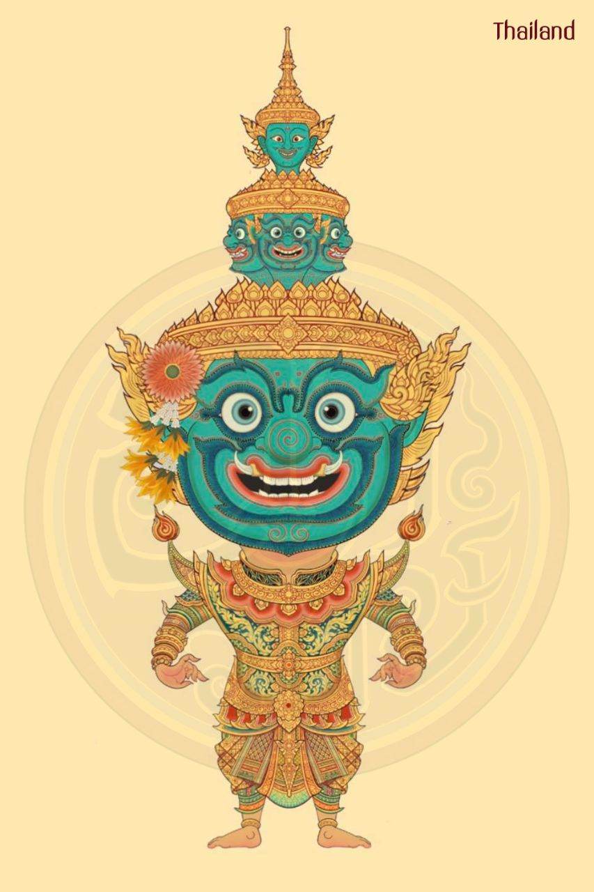 Cute Character of Ramakien | THAILAND 🇹🇭