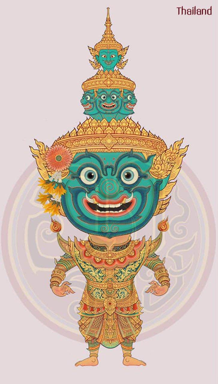 Cute Character of Ramakien | THAILAND 🇹🇭