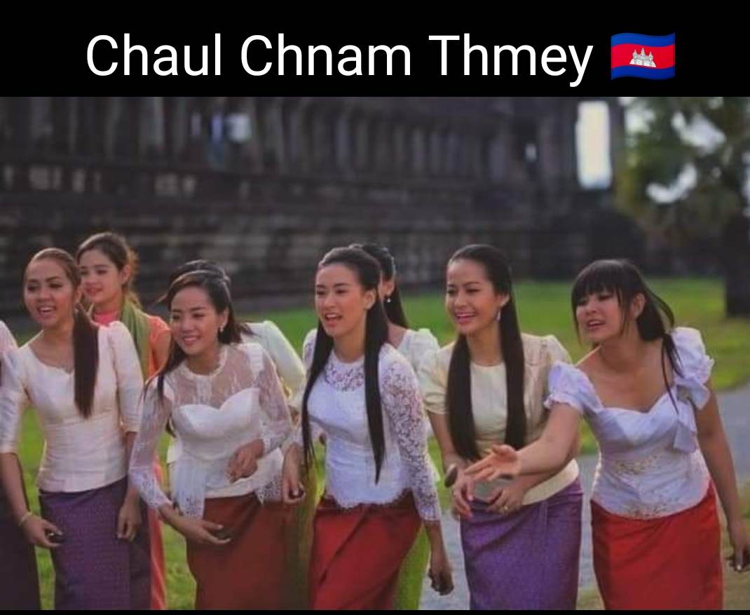 The traditional Cambodia New year:Chaul Chnam Thmey:สีสันอาเซียน: