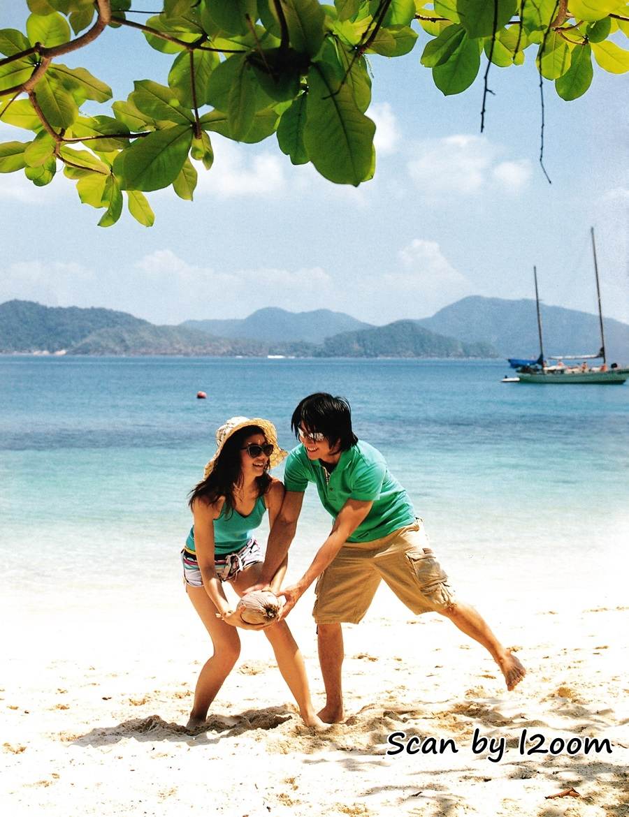 (วันวาน) เจนนี่ เจนนิเฟอร์ & อั๋น ศราวุธ @ HONEYMOON+TRAVEL vol.3 no.34 March 2005