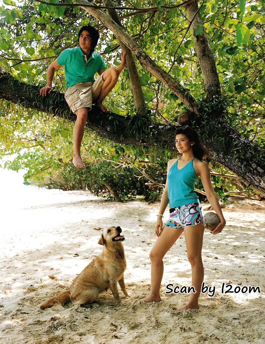 (วันวาน) เจนนี่ เจนนิเฟอร์ & อั๋น ศราวุธ @ HONEYMOON+TRAVEL vol.3 no.34 March 2005