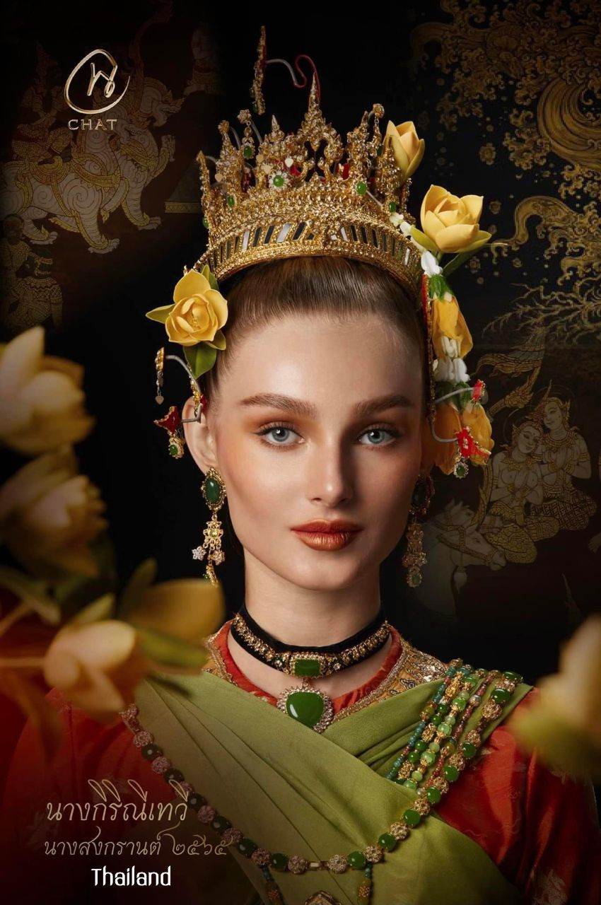 Nang Songkran 2022: Kirinee Devi or Kankinee Devi 💦 | THAILAND 🇹🇭