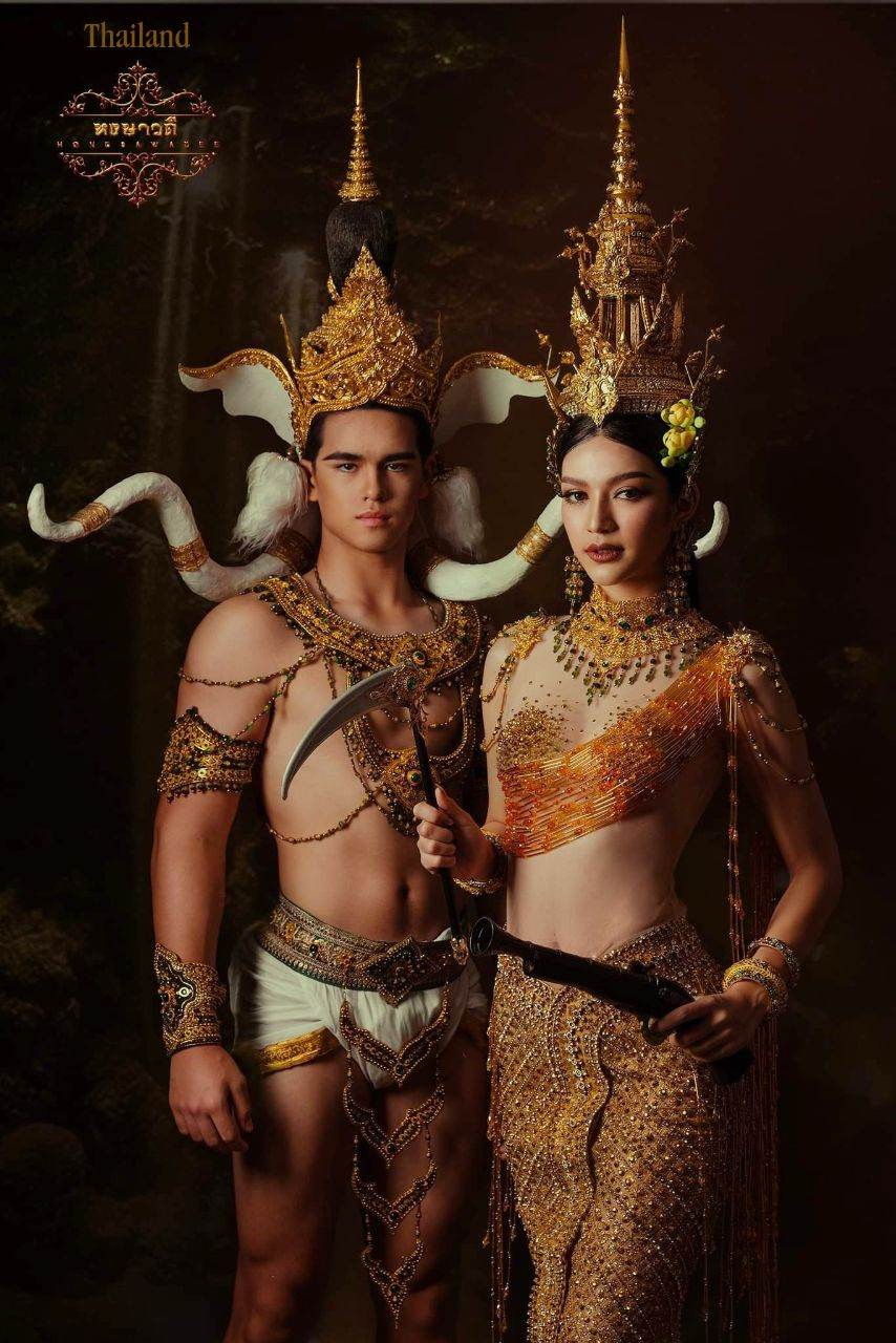 Nang Songkran 2022: Kirinee Devi or Kankinee Devi 💦 | THAILAND 🇹🇭