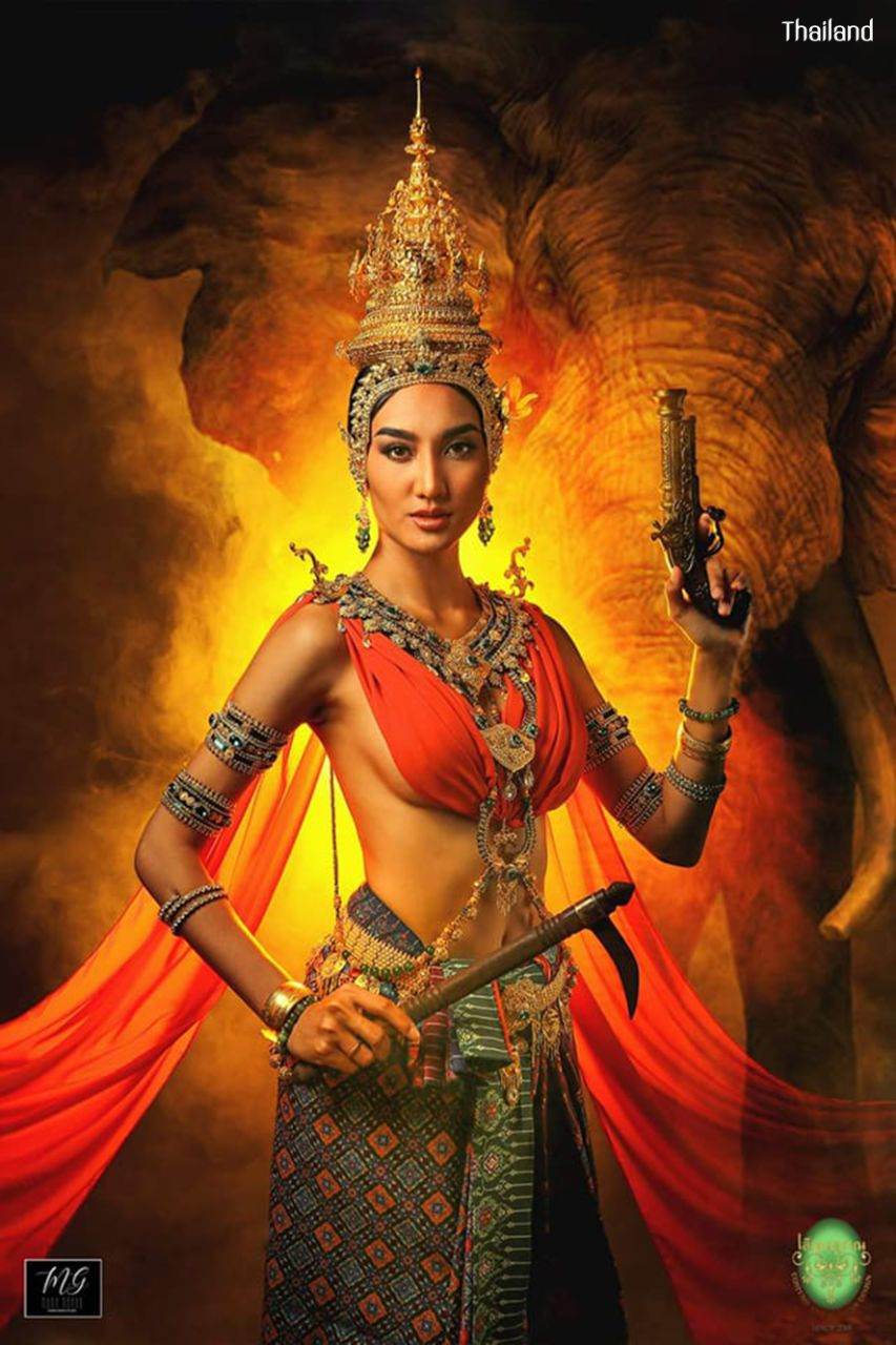 Nang Songkran 2022: Kirinee Devi or Kankinee Devi 💦 | THAILAND 🇹🇭