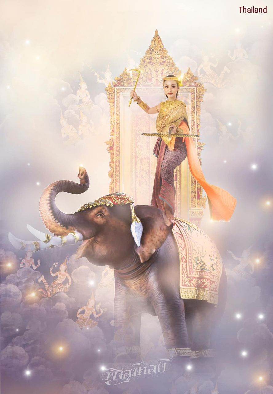 Nang Songkran 2022: Kirinee Devi or Kankinee Devi 💦 | THAILAND 🇹🇭