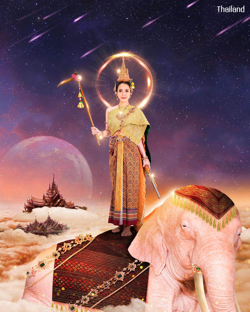 Nang Songkran 2022: Kirinee Devi or Kankinee Devi 💦 | THAILAND 🇹🇭