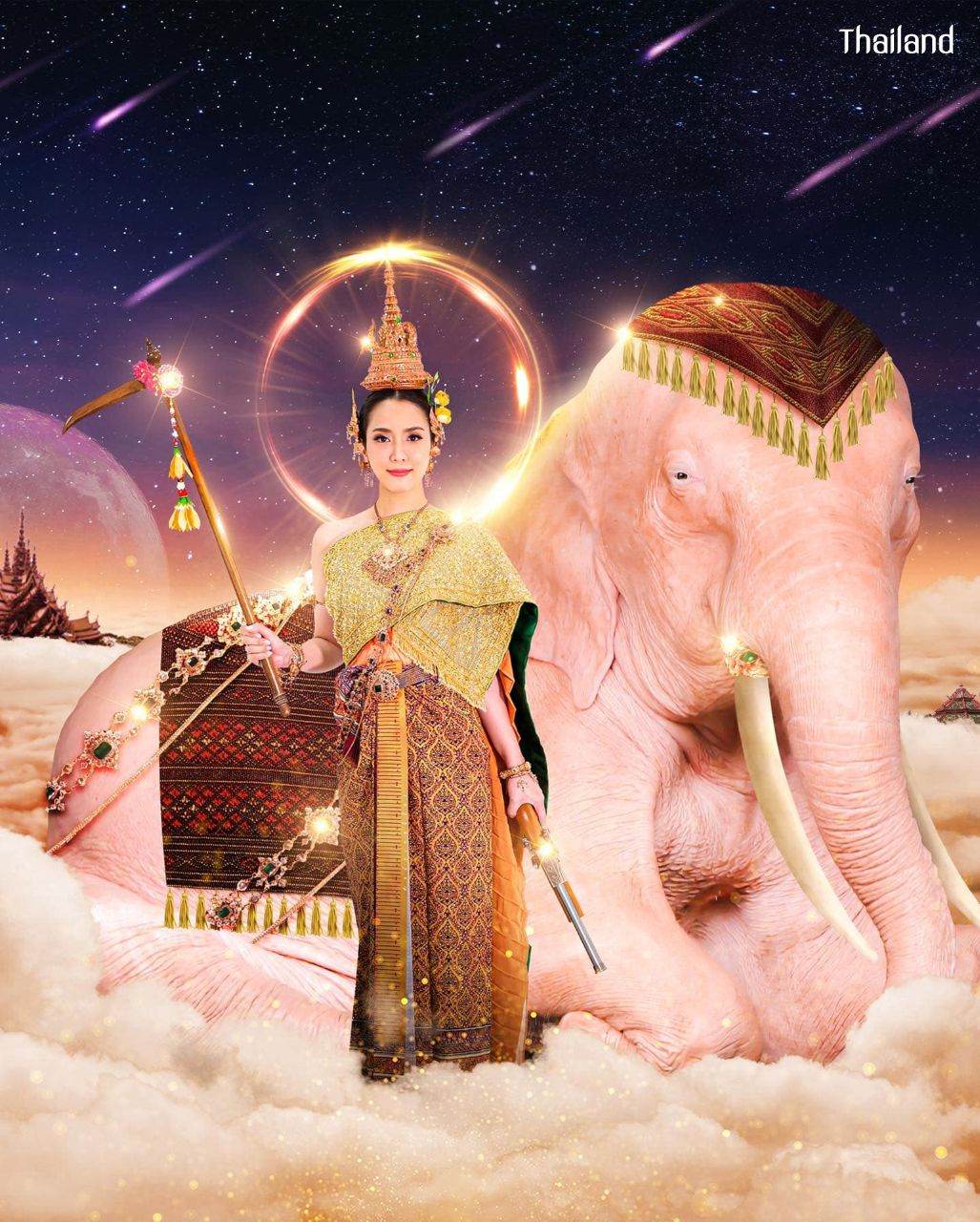 Nang Songkran 2022: Kirinee Devi or Kankinee Devi 💦 | THAILAND 🇹🇭