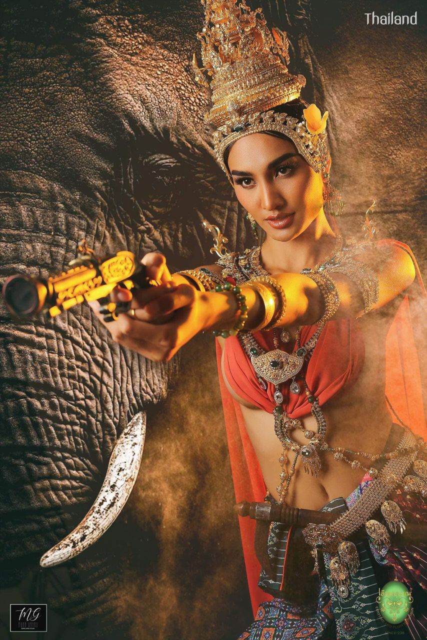 Nang Songkran 2022: Kirinee Devi or Kankinee Devi 💦 | THAILAND 🇹🇭