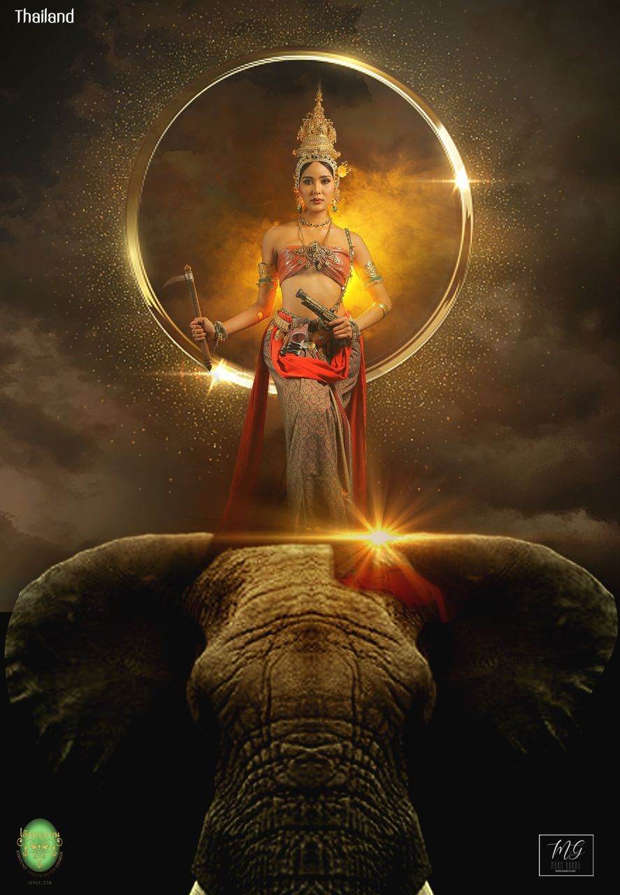 Nang Songkran 2022: Kirinee Devi or Kankinee Devi 💦 | THAILAND 🇹🇭