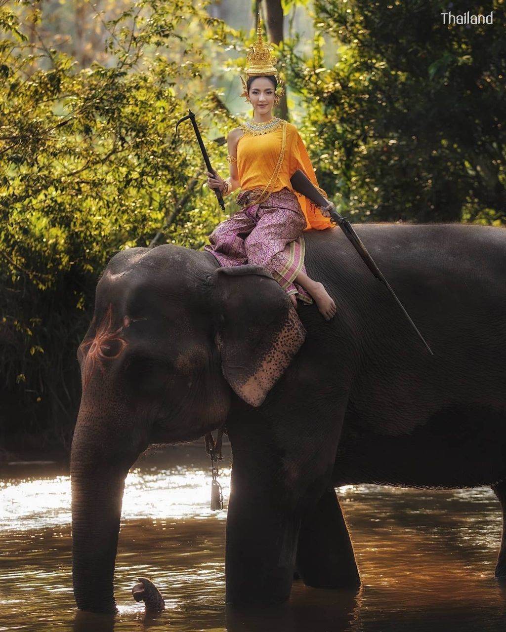 Nang Songkran 2022: Kirinee Devi or Kankinee Devi 💦 | THAILAND 🇹🇭