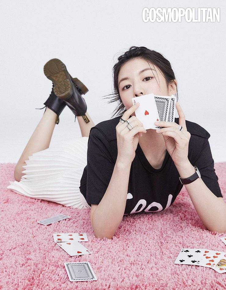 Go Yoon Jung @ Cosmopolitan Korea April 2022