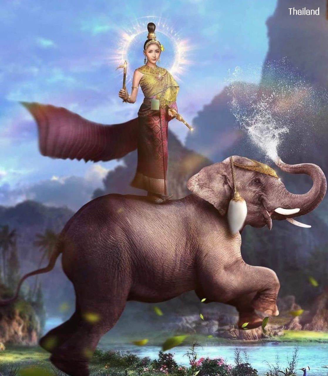 Nang Songkran 2022: Kirinee Devi or Kankinee Devi | THAILAND 🇹🇭