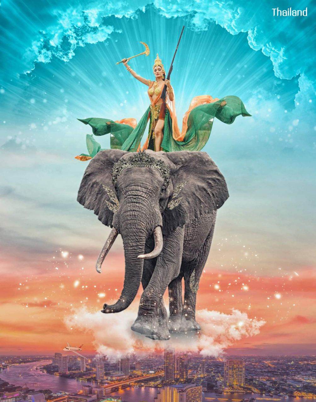 Nang Songkran 2022: Kirinee Devi or Kankinee Devi | THAILAND 🇹🇭