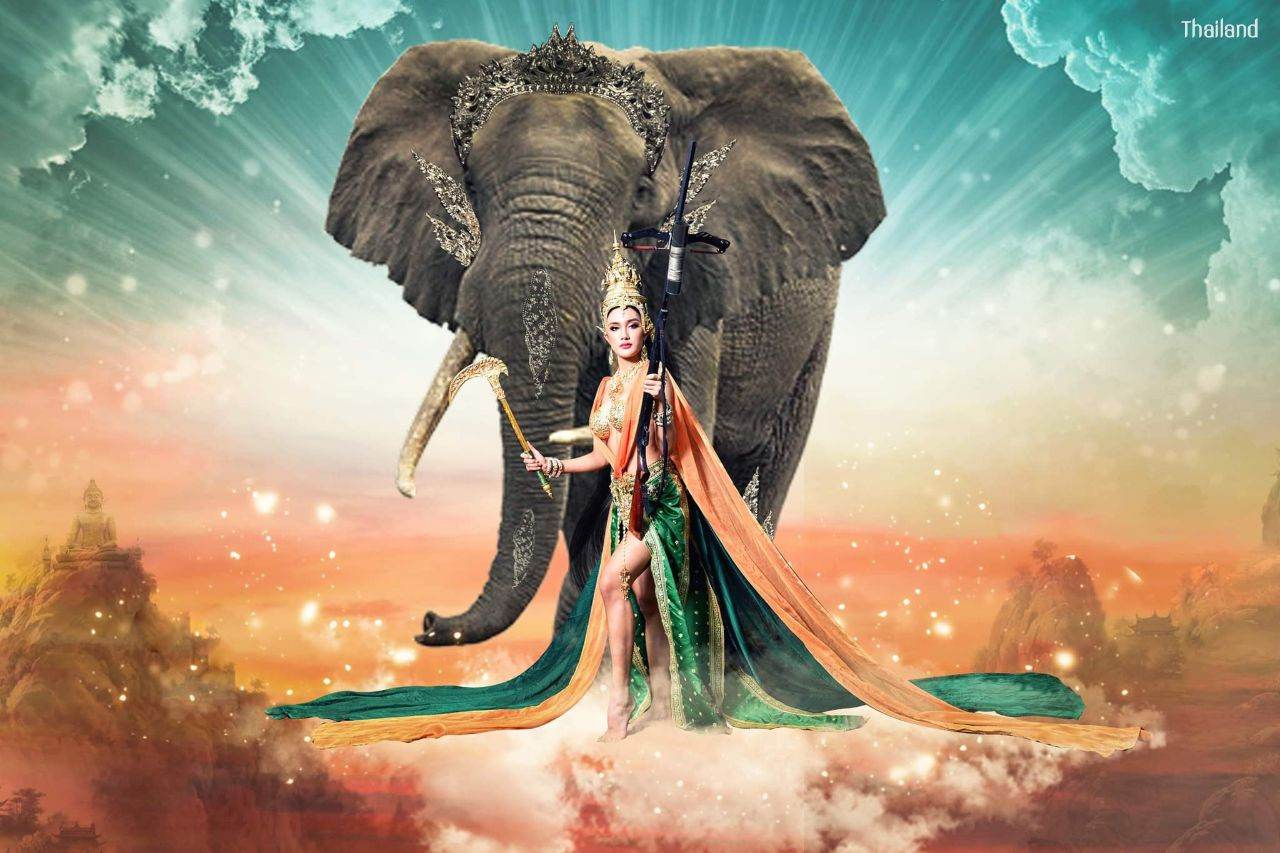 Nang Songkran 2022: Kirinee Devi or Kankinee Devi | THAILAND 🇹🇭