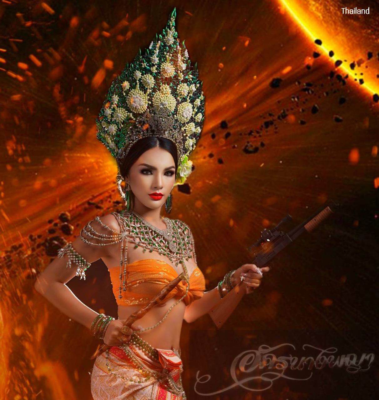 Nang Songkran 2022: Kirinee Devi or Kankinee Devi | THAILAND 🇹🇭