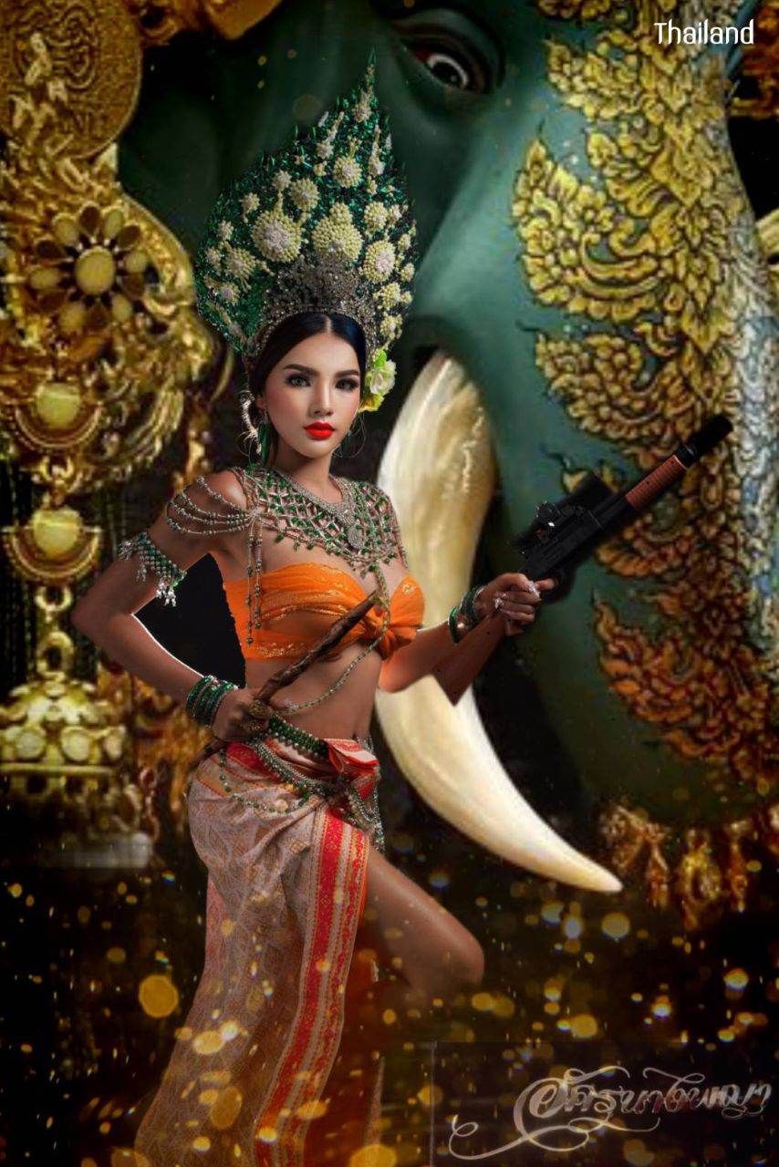 Nang Songkran 2022: Kirinee Devi or Kankinee Devi | THAILAND 🇹🇭