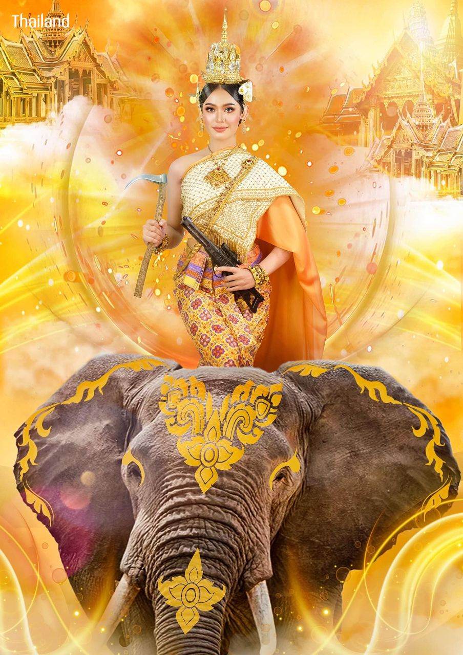 Nang Songkran 2022: Kirinee Devi or Kankinee Devi | THAILAND 🇹🇭