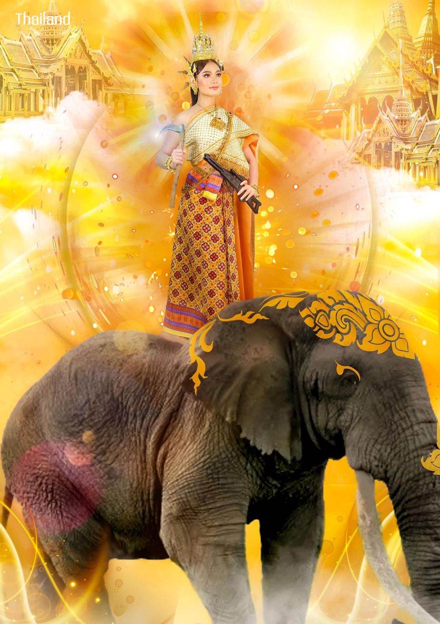 Nang Songkran 2022: Kirinee Devi or Kankinee Devi | THAILAND 🇹🇭