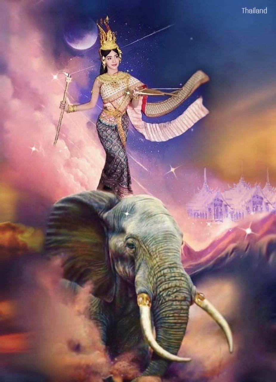Nang Songkran 2022: Kirinee Devi or Kankinee Devi | THAILAND 🇹🇭