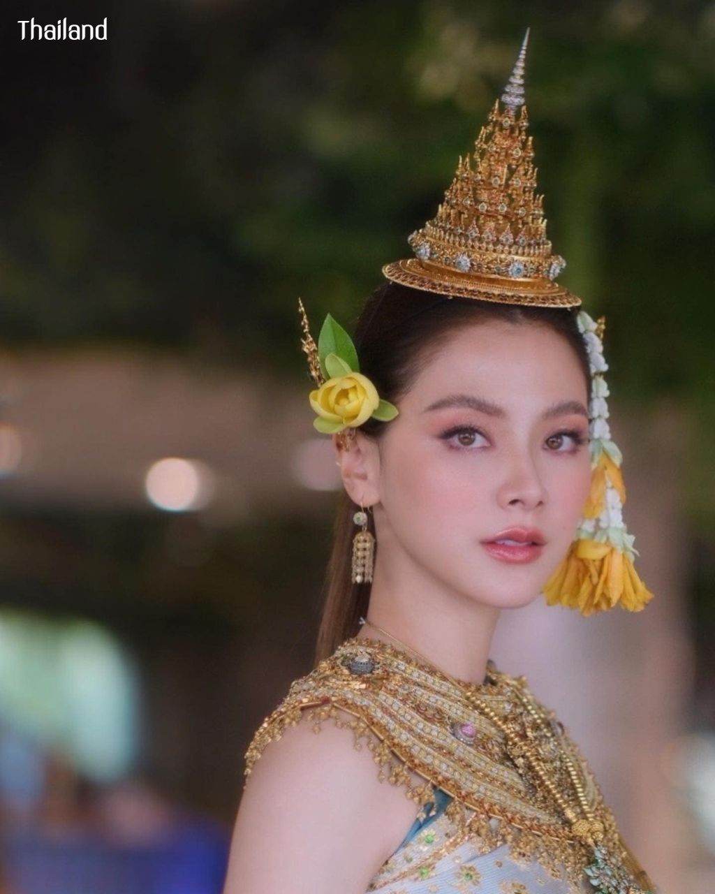 Nang Songkran 2022: Kirinee Devi or Kankinee Devi by "Baifern - Pimchanok" | THAILAND 🇹🇭