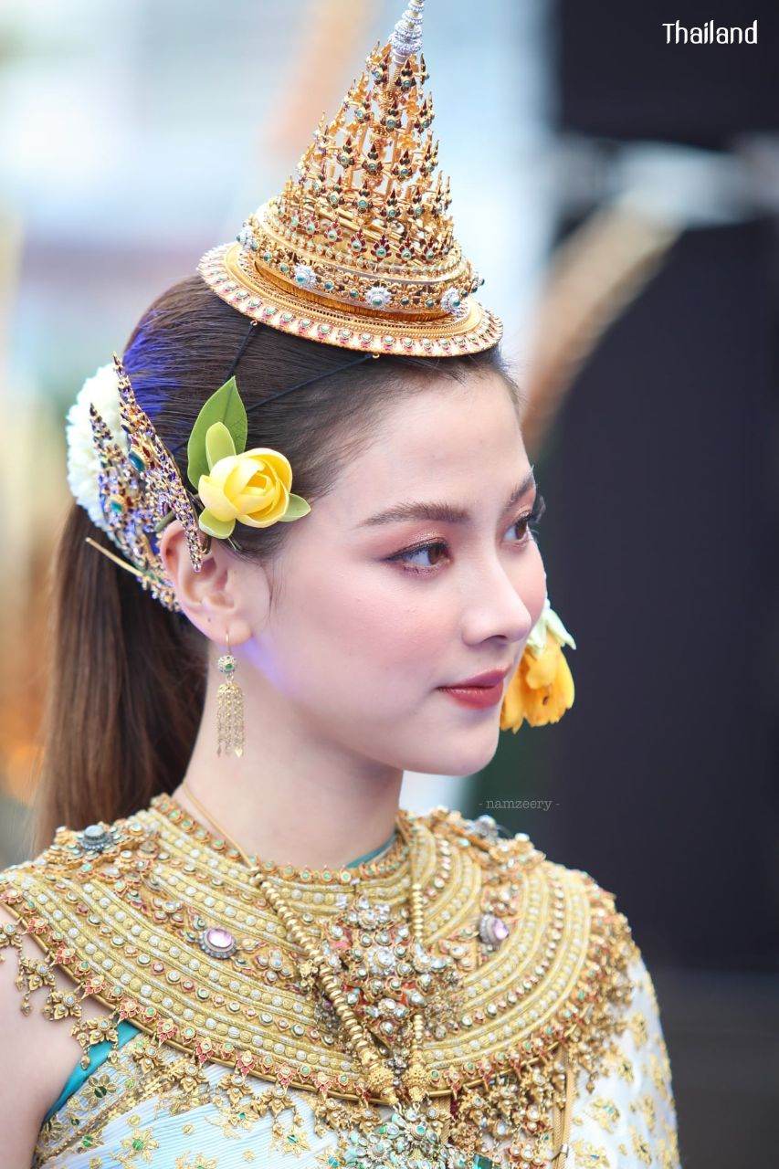 Nang Songkran 2022: Kirinee Devi or Kankinee Devi by "Baifern - Pimchanok" | THAILAND 🇹🇭