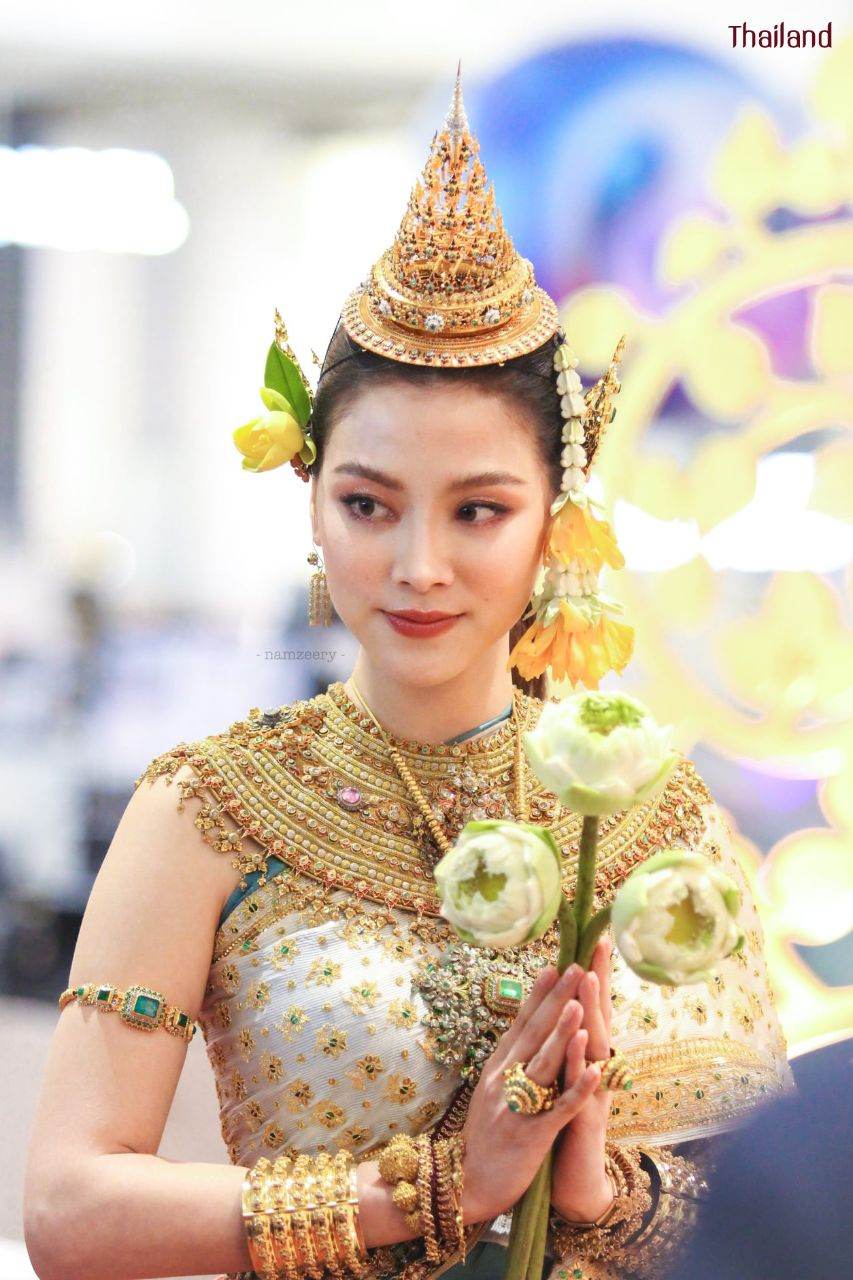 Nang Songkran 2022: Kirinee Devi or Kankinee Devi by "Baifern - Pimchanok" | THAILAND 🇹🇭