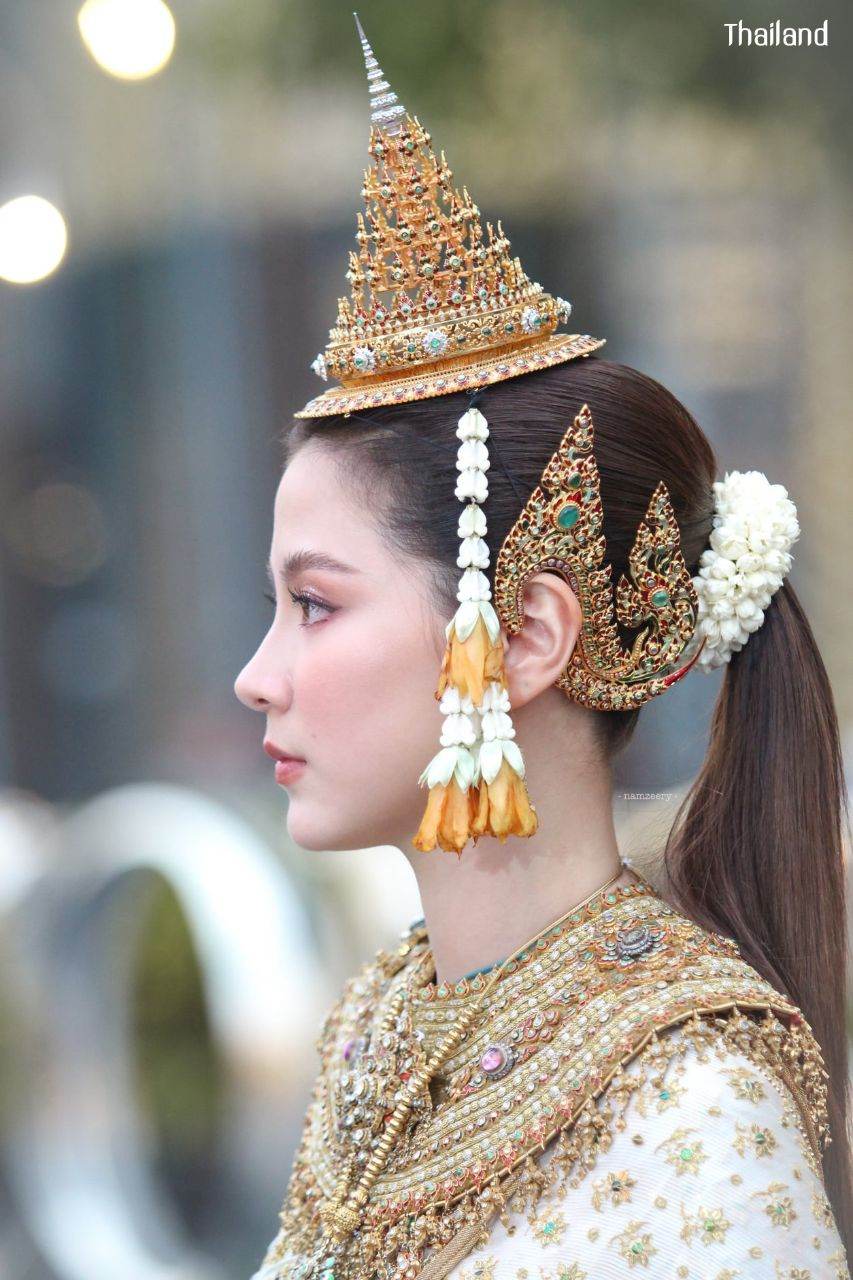 Nang Songkran 2022: Kirinee Devi or Kankinee Devi by "Baifern - Pimchanok" | THAILAND 🇹🇭
