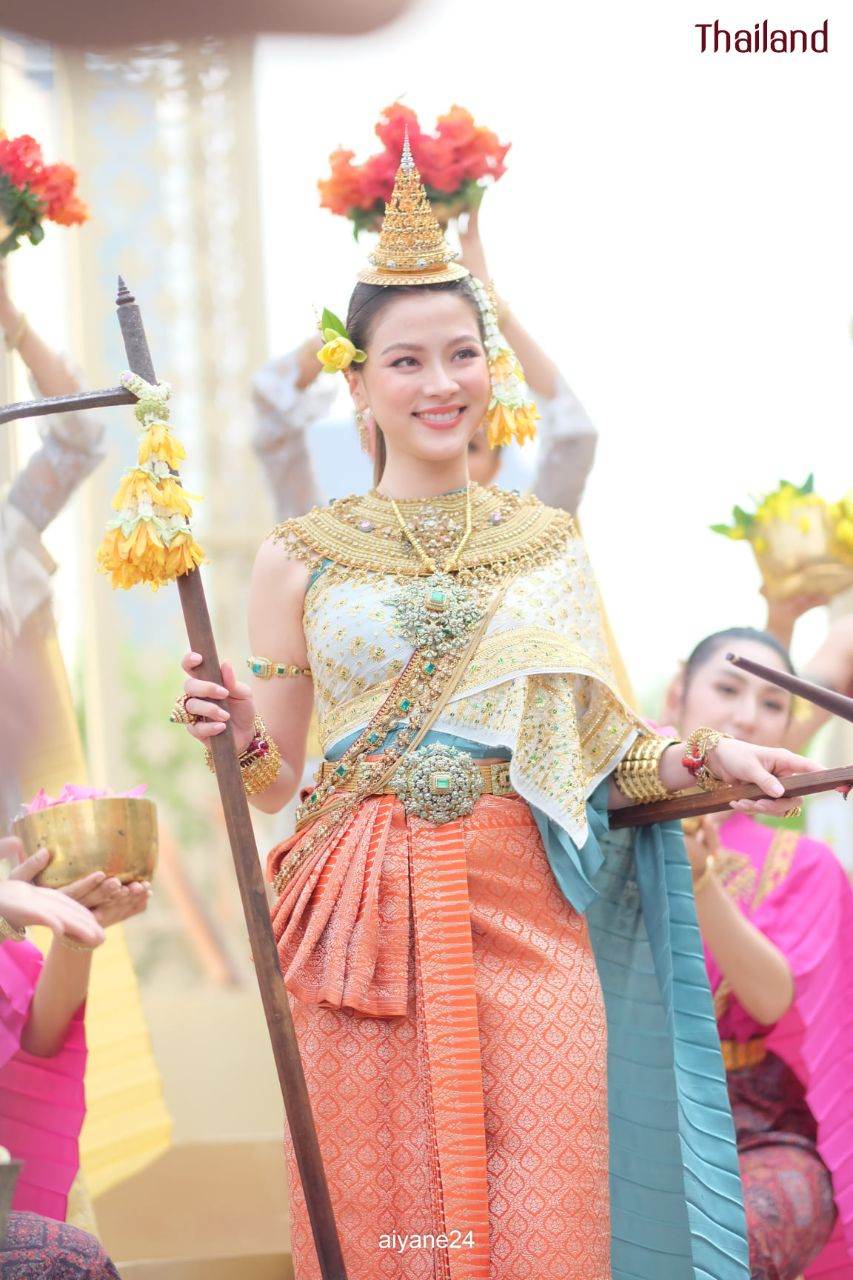 Nang Songkran 2022: Kirinee Devi or Kankinee Devi by "Baifern - Pimchanok" | THAILAND 🇹🇭