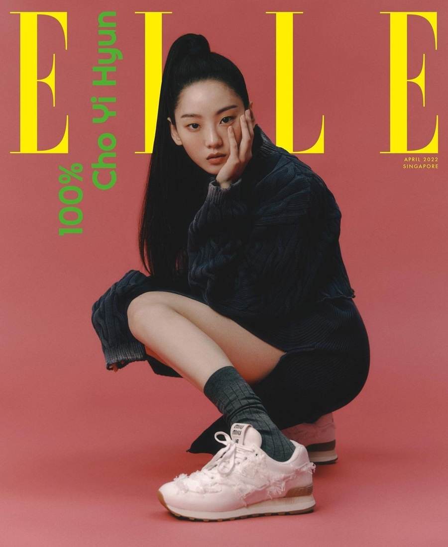 Cho Yi Hyun @ ELLE Singapore April 2022