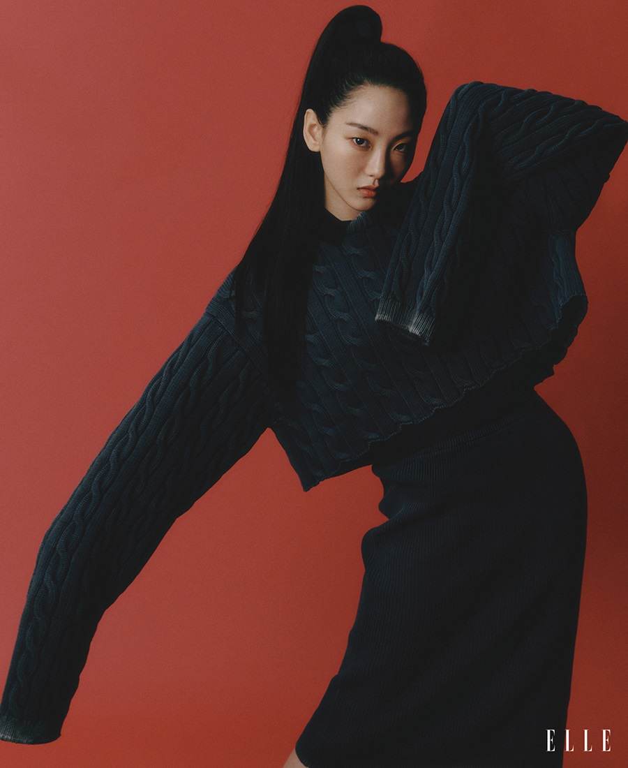 Cho Yi Hyun @ ELLE Singapore April 2022