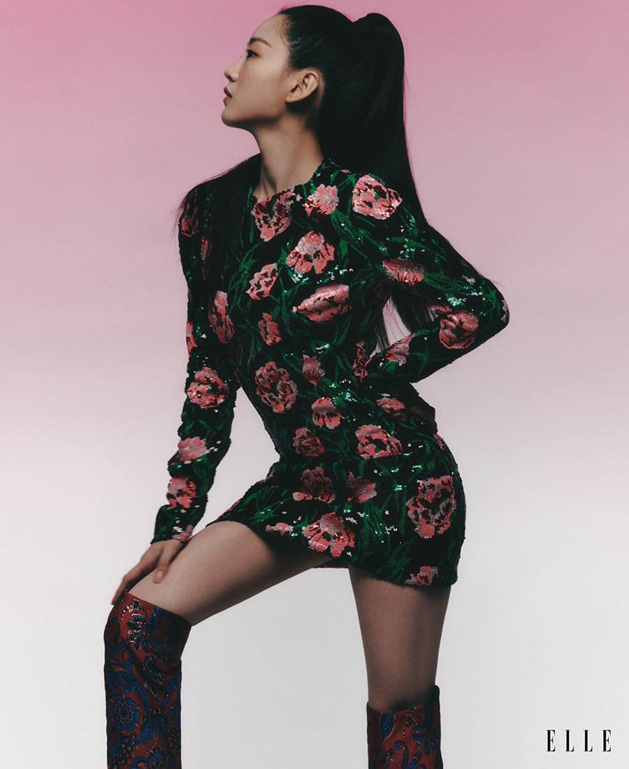 Cho Yi Hyun @ ELLE Singapore April 2022