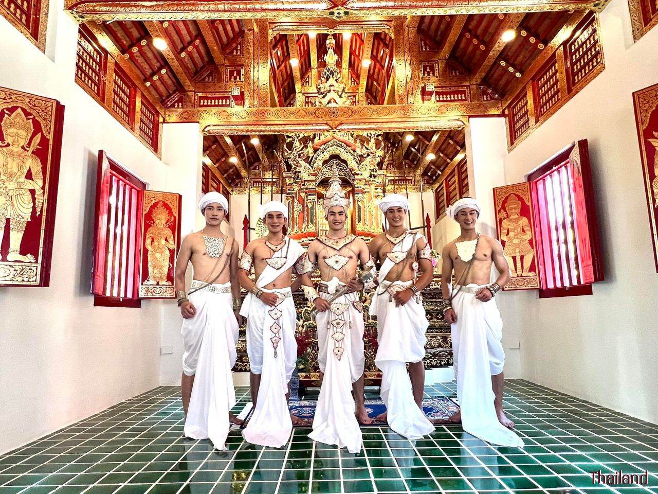 "Salung Luang Angels" in Songkran Festival of Lampang Province | THAILAND 🇹🇭