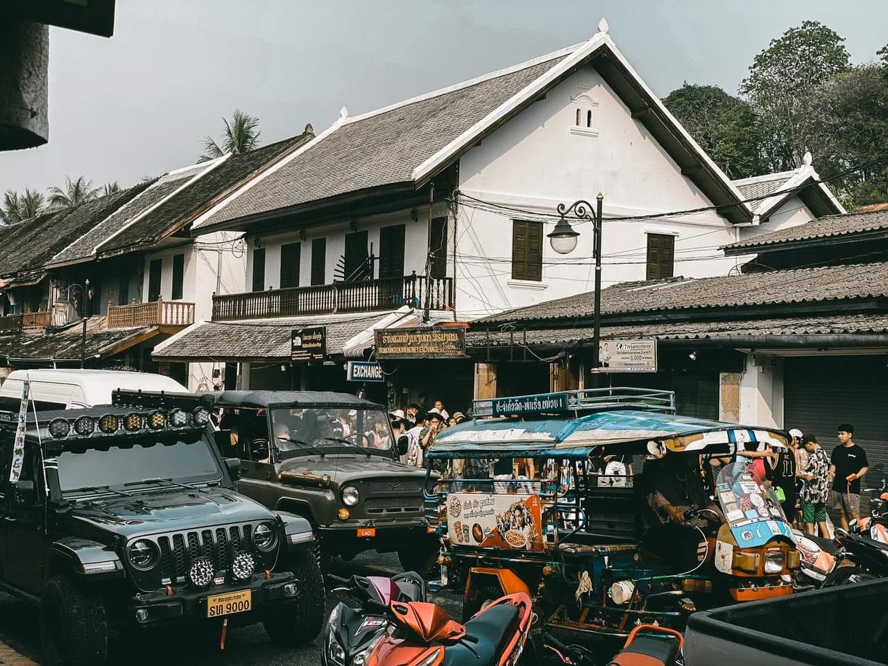 Pi mai in Laos : ภาพบรรยากาศงานฉลองเดือน 5 หลวงพระบาง เมืองมรดกโลก 14/42022