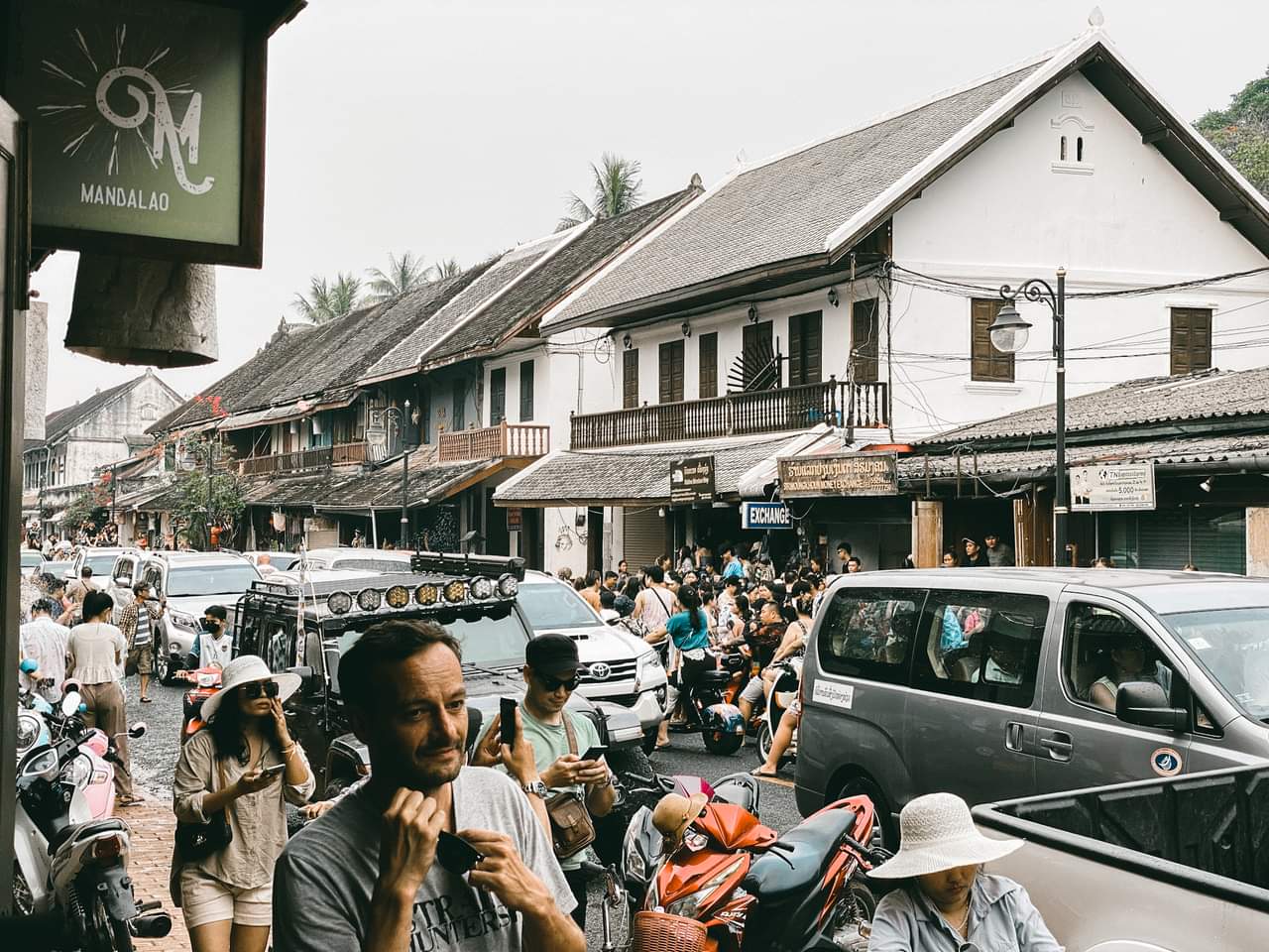 Pi mai in Laos : ภาพบรรยากาศงานฉลองเดือน 5 หลวงพระบาง เมืองมรดกโลก 14/42022