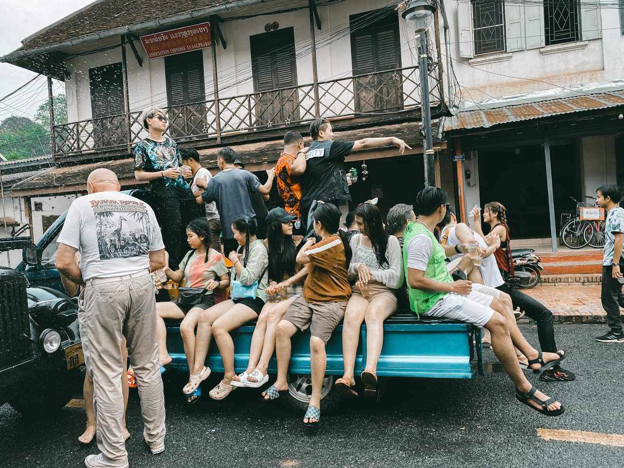 Pi mai in Laos : ภาพบรรยากาศงานฉลองเดือน 5 หลวงพระบาง เมืองมรดกโลก 14/42022