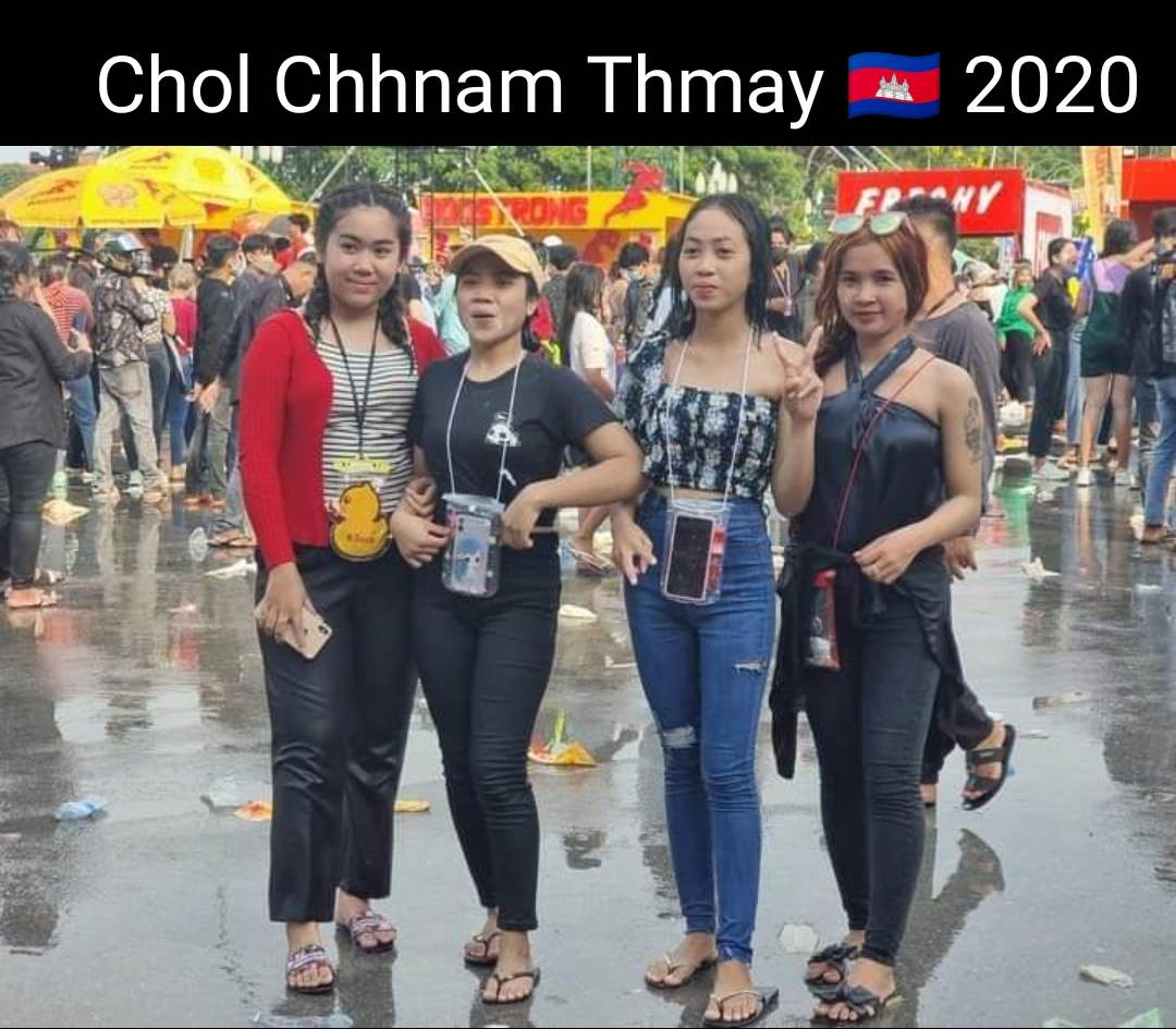 Cambodian Water Festival"Chaul Chnam Thmey" ปีใหม่เฉลิมฉลอง เทศกาลแห่งความสุข"ពិធីបុណ្យ ចូលឆ្នាំប្រពៃណីជាតិខ្មែរ, New Year Cambodia.