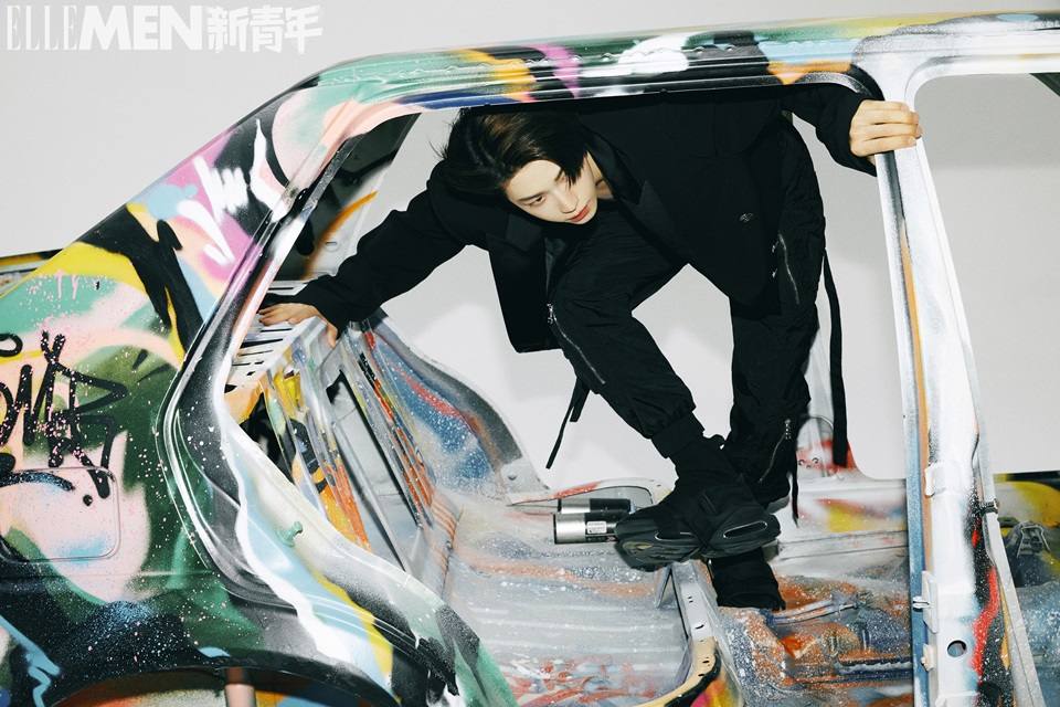 (INTO1) Liu Yu @ ELLEMEN Fresh China Summer 2022