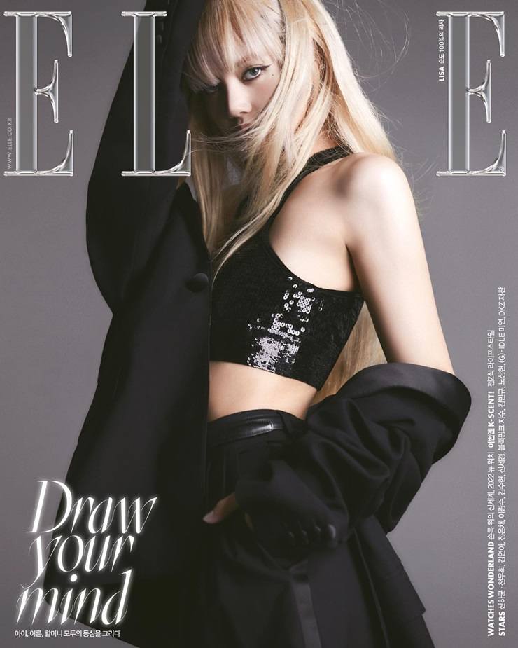 (BLACKPINK) Lisa @ ELLE Korea May 2022
